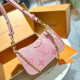 Pink Sweet Celebrities Letter Patchwork Chains Bags