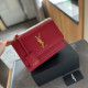 Red Casual Letter Patchwork Chains Bags
