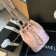 Pink Casual Simplicity Solid Draw String Bags