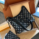 Black Casual Street Letter Patchwork Zipper Bags
