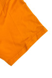 Orange Casual Solid Patchwork High Opening O Neck Short Sleeve Two Pieces