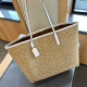 White Khaki Casual Daily Letter Patchwork Bags