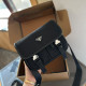Black Casual Street Letter Patchwork Pocket Bags