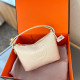 White Casual Simplicity Solid Zipper Bags