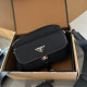 Black Casual Street Letter Patchwork Zipper Bags