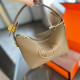 Khaki Casual Simplicity Solid Zipper Bags