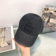 Cowboy Black Casual Street Letter Embroidered Hat