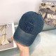 The cowboy blue Casual Street Letter Embroidered Hat