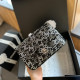 Black Daily Celebrities Letter Hot Drill Bags