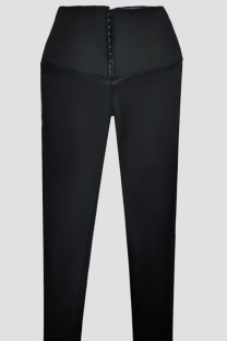 Silver Casual Sportswear Solid Color Patchwork