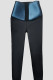 Blue Casual Sportswear Solid Color Patchwork