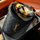 Black Casual Daily Letter Zipper Patchwork Bags