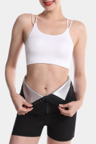 Silver Casual Sportswear Solid Color Patchwork
