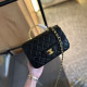 Black Casual Business Wear Daily Solid Color Chains Bags