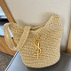 Light Khaki Casual Daily Letter Knit Bags