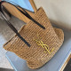 Light Brown Casual Street Letter Weave Bags