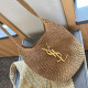 Light Brown Casual Daily Letter Knit Bags