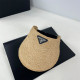Apricot Casual Daily Letter Weave Hat