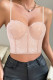 Milky Sexy Solid Color Lace Patchwork Spaghetti Strap Tops