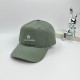 Gray Green Casual Daily Letter Print Patchwork Hat