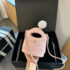 Pink Casual Daily Solid Color Patchwork Bags
