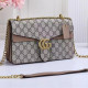 Light Khaki Street Letter Print Chains Patchwork Bags
