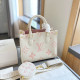 Pink Casual Daily Letter Patchwork Contrast Bags