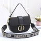 Black Street Letter Print Patchwork Bags