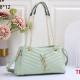 Green Street Zipper Patchwork Bags