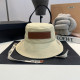 Apricot Casual Daily Letter Print Lace Up Patchwork Hat