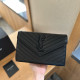 Black Casual Daily Solid Color Metal Accessories Trim Patchwork Bags