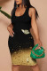 Black Casual Geometric Print Animal Print Flowers Contrast U Neck Printed Dresses