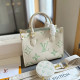 Green Casual Daily Letter Patchwork Contrast Bags