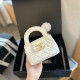 White Casual Daily Solid Color Patchwork Bags