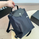 Black Street Daily Solid Color Patchwork Bags