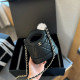 Black Casual Daily Solid Color Patchwork Bags
