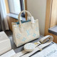 Blue Casual Daily Letter Patchwork Contrast Bags