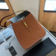 Red-brown Casual Daily Letter Metal Accessories Trim Patchwork Bags