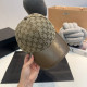 Light Brown Casual Street Letter Print Patchwork Contrast Embossed Hat
