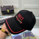 Black Casual Street Letter Print Embroidered Patchwork Hat