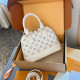 White Daily Celebrities Letter Print Zipper Patchwork Contrast Bags