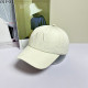 White Casual Daily Letter Print Patchwork Hat