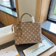 Khaki Casual Daily Letter Print Zipper Patchwork Bags