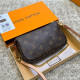 Brown Street Daily Letter Print Chains Patchwork Bags