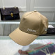 Khaki Casual Daily Letter Print Embroidered Hat