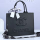 Black Street Letter Print Zipper Patchwork Bags