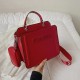 Red Street Letters Zipper Patchwork Bags