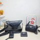 Black Casual Street Solid Color Patchwork Bags