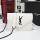 White Street Letters Zipper Patchwork Bags