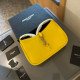 Yellow Casual Street Solid Color Metal Accessories Trim Bags